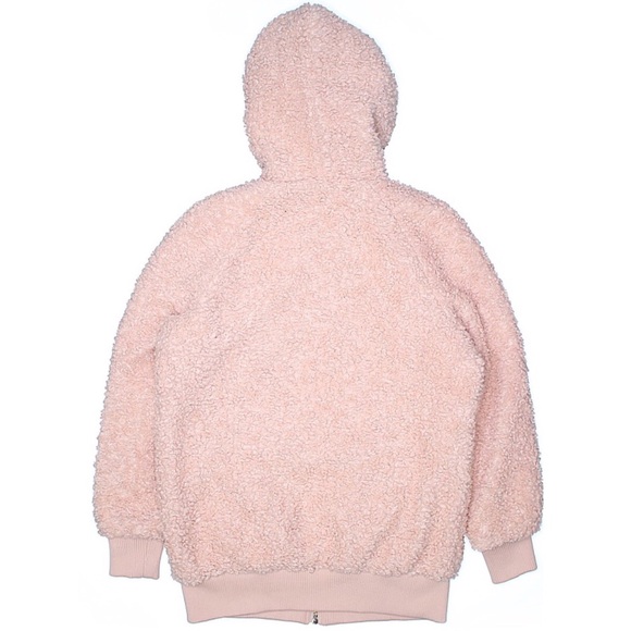 Forever 21 Faux Shearling/Fur Hood Oversized Coat - Picture 2 of 8